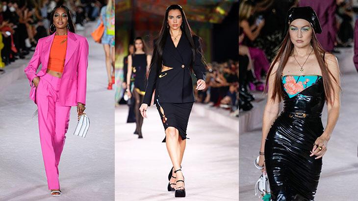 Milan Moda Haftası: Versace İlkbahar/Yaz 2022 defilesinden satır başları