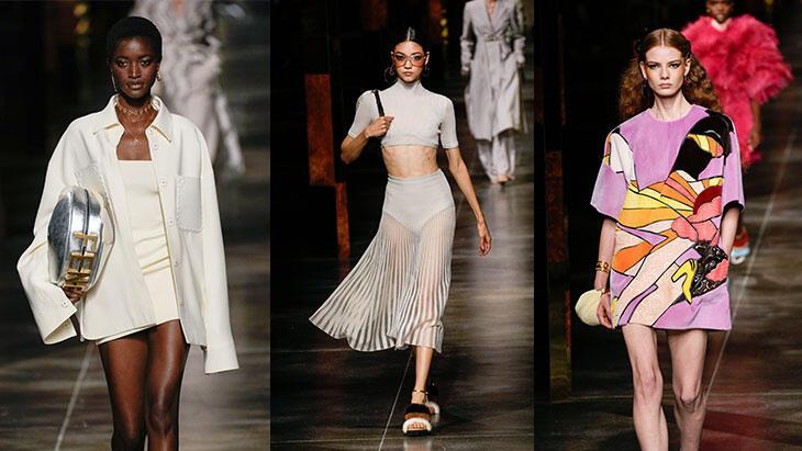 Milan Moda Haftası: Fendi İlkbahar/Yaz 2022 defilesinden satır başları