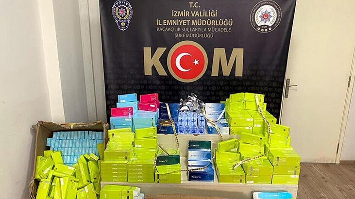 İzmir’de ‘kaçak botoks dolgu ürünü’ operasyonu