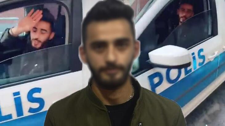 Polis otosuyla video çekti! Sınır dışı edilecek