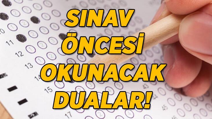 SINAV DUASI! Sınava girerken okunacak dualar! LGS sınavı başarı duası…