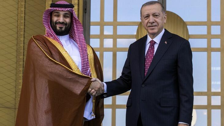 SON DAKİKA: Cumhurbaşkanı Erdoğan, Suudi Arabistan Prensi Selman ile Ankara’da bir araya geldi! Önemli kararlar alındı