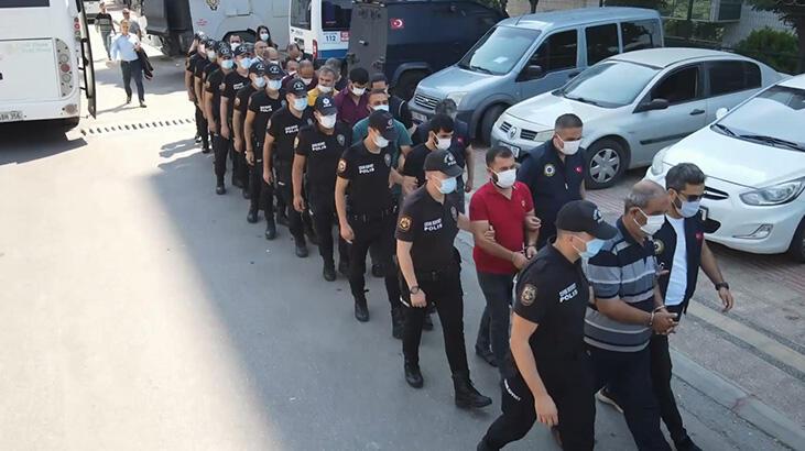 ‘Şahmeran’ operasyonu! 15 şüpheli adliyede