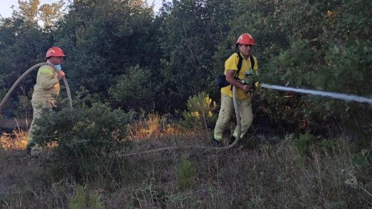 Çanakkale’deki orman yangını kontrol altına alındı