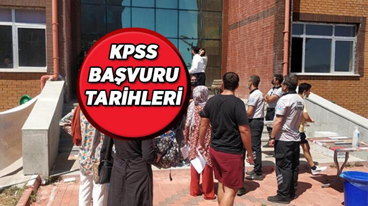 TARİHLER AÇIKLANDI! KPSS Önlisans-Ortaöğretim başvuruları ne zaman alınacak? İşte KPSS 2022 başvuru tarihleri…