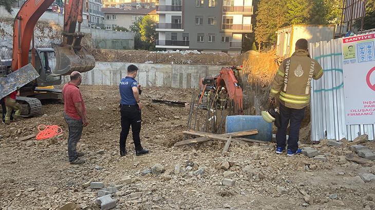 Şişli’de inşaatta toprak kayması: 2 işçi yaralandı