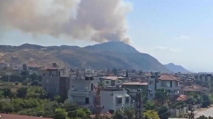 Hatay’da makilikte yangın