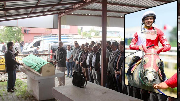 Atı ile antrenman yaparken denize düşüp boğulan Uğurcan toprağa verildi