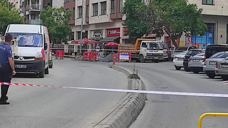 Şişli’de panik! Doğalgaz borusu patladı, yol trafiğe kapatıldı