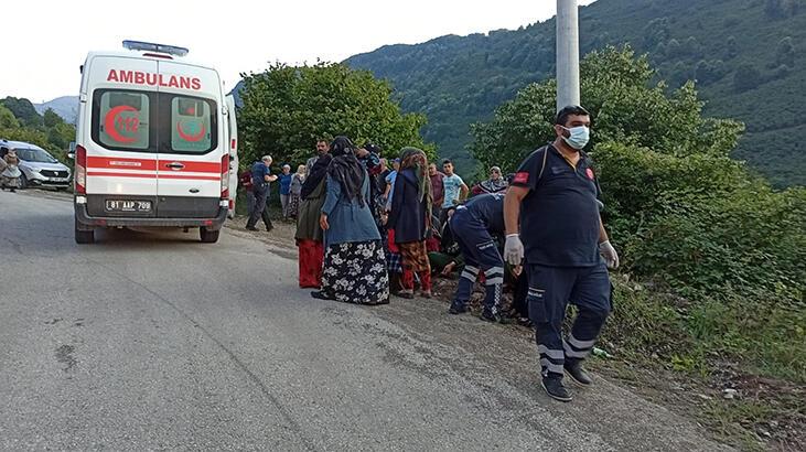 Fındık işçilerini taşıyan traktör kaza yaptı: 1 kişi hayatını kaybetti