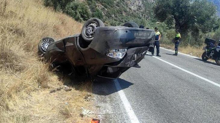 Muğla’da korkunç kaza! Otomobil takla attı: 1 ölü, 4 yaralı