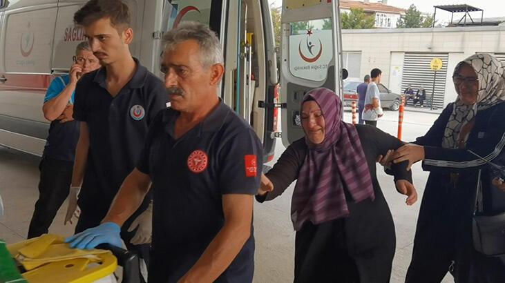 Çalıştığı hastaneye getirilen yaralı oğlunu görünce fenalık geçirdi