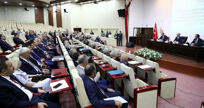 YÖK’te üniversite hastanelerinde çalışan sağlık personeline ilişkin toplantı yapıldı