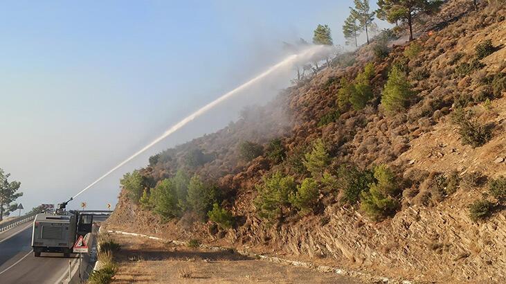 Mersin’deki yangın kontrol altına alındı