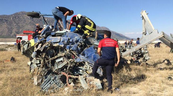 Son dakika! Denizli’de yangın söndürme helikopteri düştü: 2 ölü, 5 yaralı