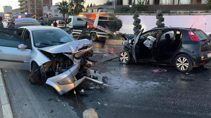 En acı ziyaret! Baba ve polis oğlunu kaza ayırdı