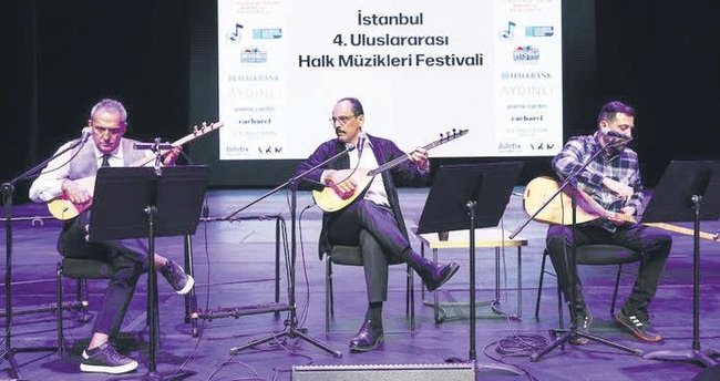 Uluslararası Halk Müzikleri Festivaline muhteşem açılış