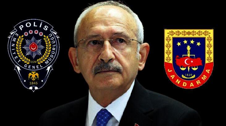 Jandarma ve EGM’den Kılıçdaroğlu’na suç duyurusu