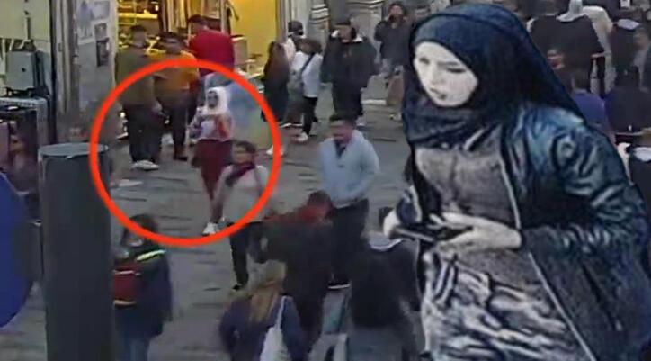 Taksim bombacısının keşif yaptığı görüntüler ortaya çıktı! ‘Telefon’ detayı