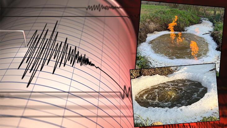 ‘Depremin habercisi mi?’ demişlerdi! Alev alev yanan suyun gizemi çözüldü