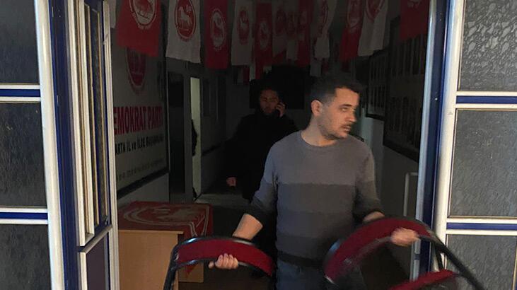 Demokrat Parti’nin Isparta’daki il ve ilçe başkanlıklarına haciz