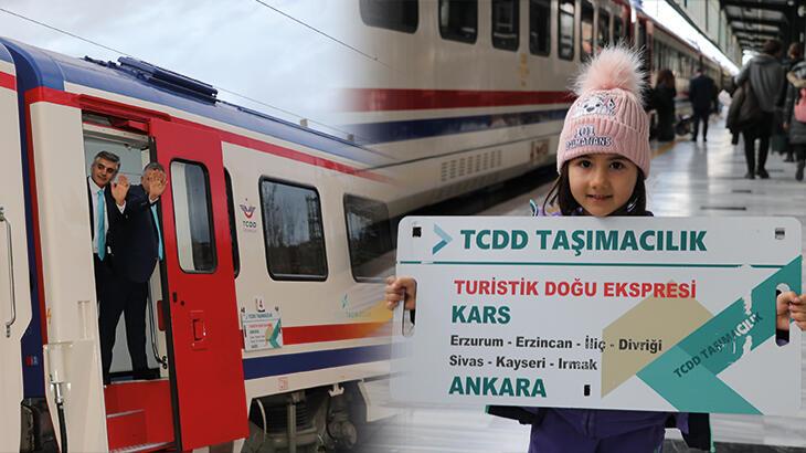 ‘Turistik Doğu Ekspresi’ sezon seferlerine başladı
