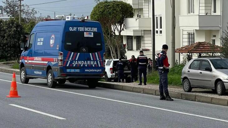 Alanya’da, bir evin garajına bırakılan EYP panik yarattı