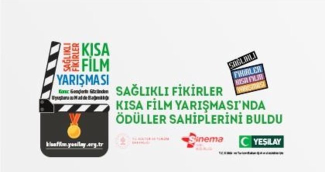 Yeşilay’ın 6. Sağlıklı Fikirler Kısa Film Yarışması’nın kazananları belli oldu