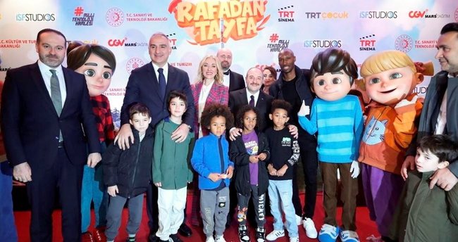 ‘Rafadan Tayfa: Galaktik Tayfa’ filminin galası yapıldı