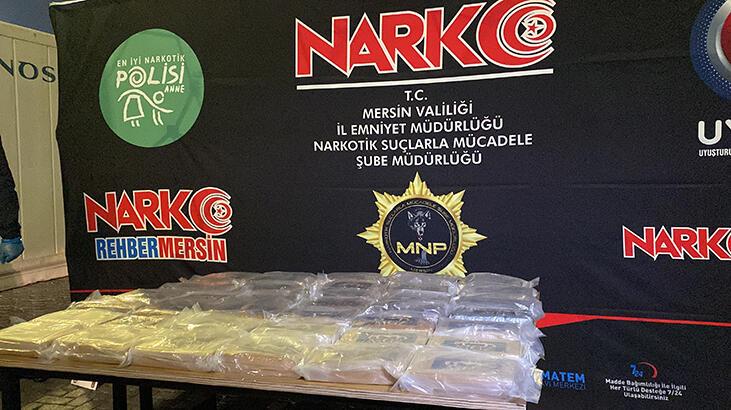 Narkotik’ten kaçamadılar! Mersin Limanı’nda 45 kilo kokain böyle yakalandı