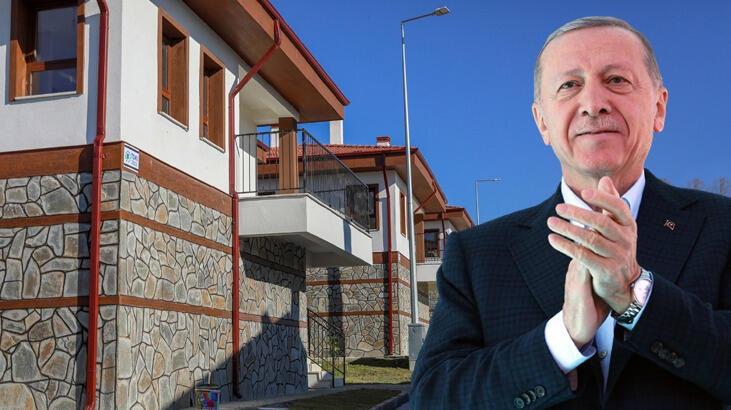 Cumhurbaşkanı Erdoğan’dan Manavgat’ta yapılan konutların hak sahiplerine müjde