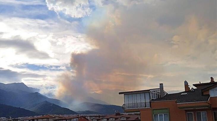 Denizli’de orman yangını! Ekipler müdahale ediyor