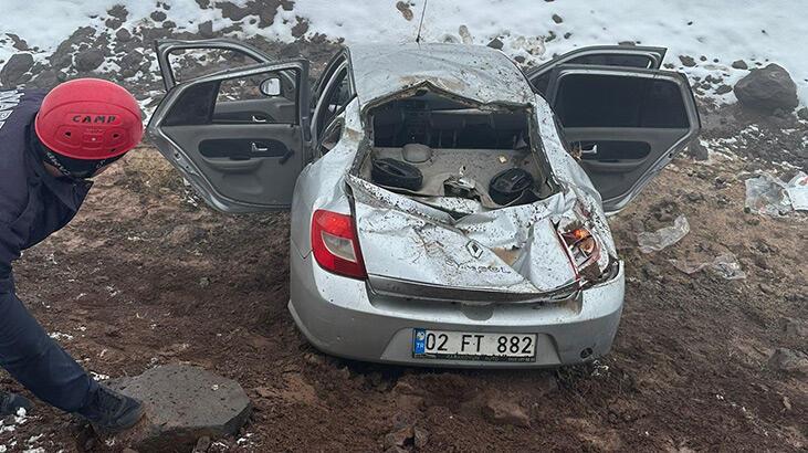 Yoğun sis ve kar, kazaya neden oldu: 2’si ağır, 5 yaralı