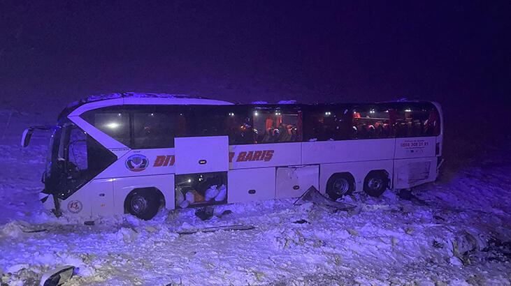 Diyarbakır’da yolcu otobüsü şarampole devrildi! Yaralılar var