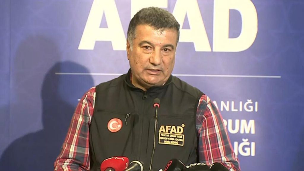 AFAD Genel Müdürü Tatar: Bin 400’ün üzerinde artçı oldu