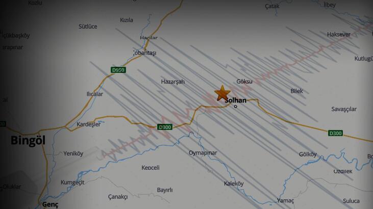 Bingöl’de 4.4 büyüklüğünde deprem