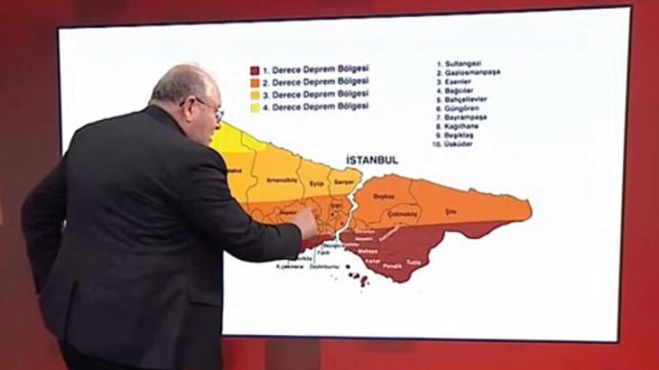 İstanbul’un depreme en dayanıklı yeri neresi? Prof. Dr. Şükrü Ersoy CNN Türk’te açıkladı