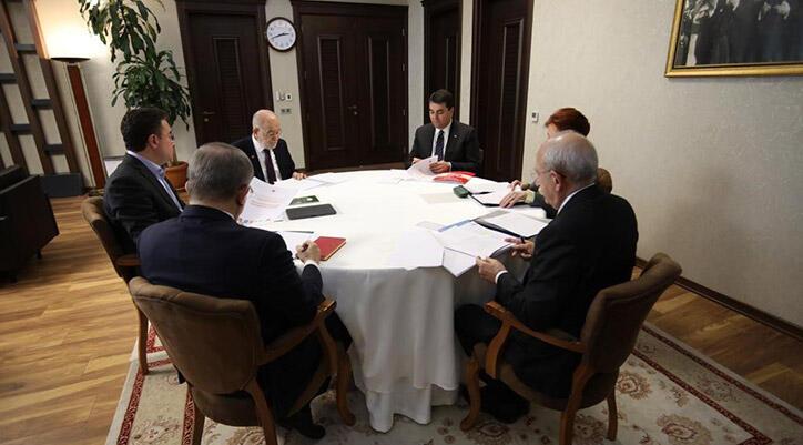 6’lı Masa’dan son dakika açıklaması: 6 Mart’ta aday açıklanıyor
