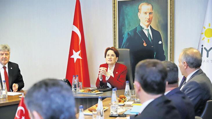 Akşener yarınki masada yok