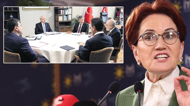 Millet İttifakı adayını açıklıyor! Masa düzenine ‘Akşener’ ayarı