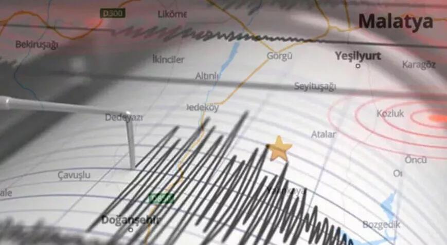 Son dakika… Malatya’da 3.8 büyüklüğünde deprem