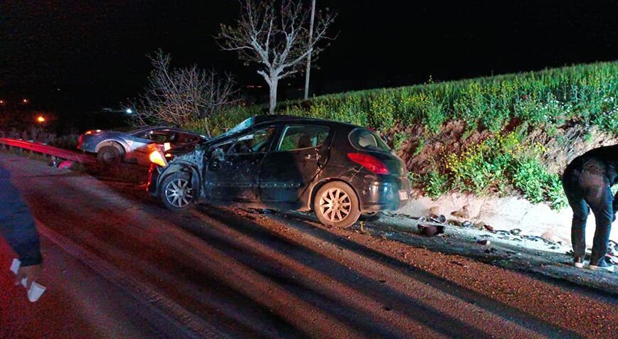 Gaziantep-Kilis karayolunda feci kaza! 1’i polis 2 kişi hayatını kaybetti