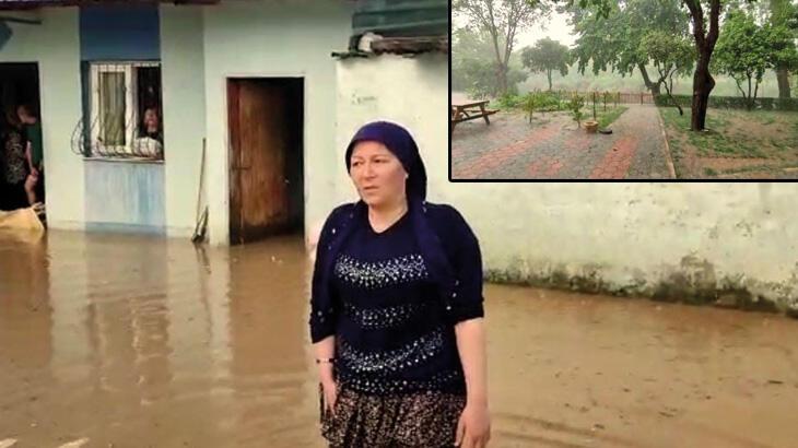 Kozan’da sağanak ve dolu günlük yaşamı olumsuz etkiledi