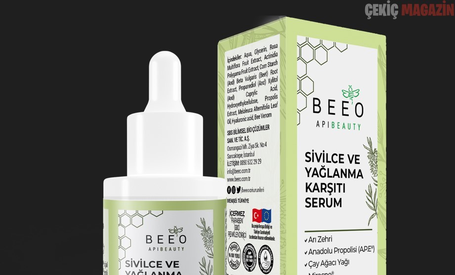 BEE’O APIBEAUTY Sivilce ve Yağlanma Karşıtı Serum ile Sivilcelerden Kurtulun