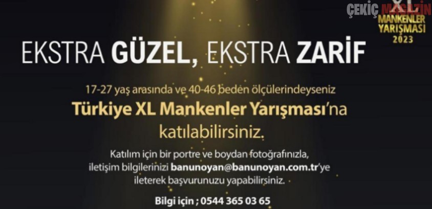 EZBER BOZAN MODEL YARIŞMASI MANKENLERİNİ ARIYOR