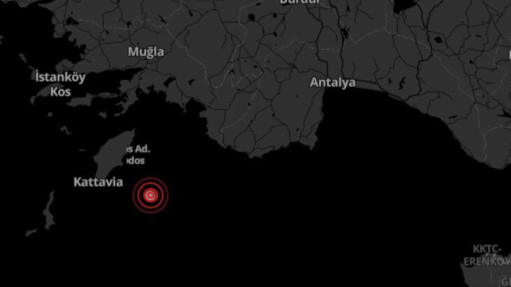 Antalya’da 3.8 büyüklüğünde deprem