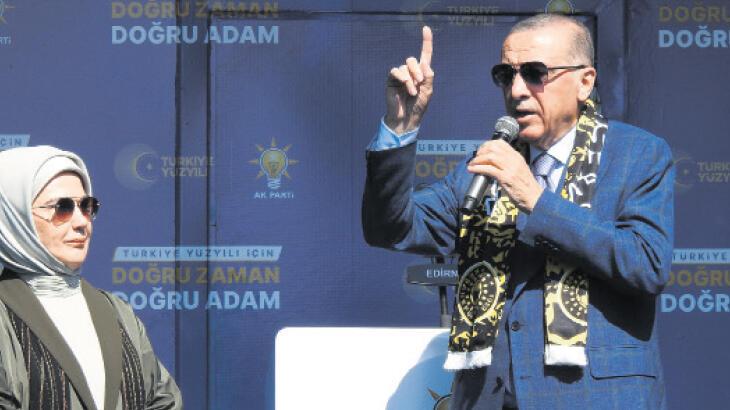 Erdoğan, Trakya mitinglerinde konuştu: Anadolu ihtilali burada şekillendi