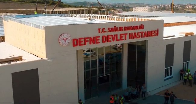 Defne Devlet Hastanesi açılışa gün sayıyor