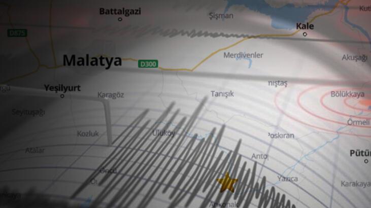 Malatya’da 4 büyüklüğünde deprem