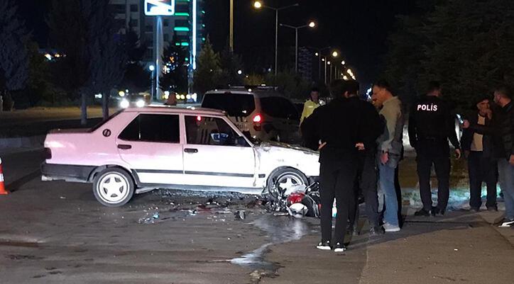 Konya’da otomobil ile motosiklet çarpıştı: 1 kişi hayatını kaybetti